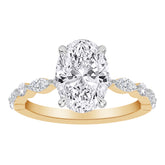 Lab Diamond Engagement Ring