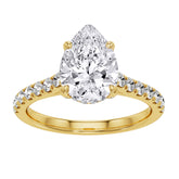 Lab Diamond Engagement Ring