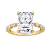 Lab Diamond Engagement Ring