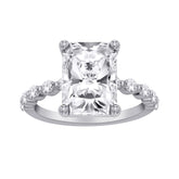 Lab Diamond Engagement Ring