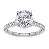 Lab Diamond Engagement Ring