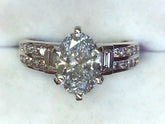 Lab Diamond Engagement Ring