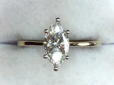 Lab Diamond Solitaire Ring