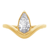 Lab Diamond Solitaire Ring