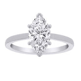 Lab Diamond Solitaire Ring