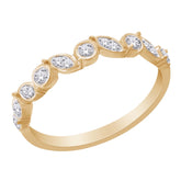 Lab Diamond Wedding Band