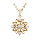 Lab Diamond Pendant