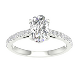 Lab Diamond Engagement Ring