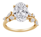Lab Diamond Engagement Ring