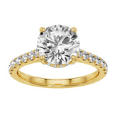 Lab Diamond Engagement Ring