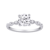 Lab Diamond Engagement Ring