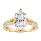 Lab Diamond Engagement Ring
