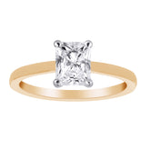 Lab Diamond Solitaire Ring