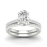 Lab Diamond Wedding Set