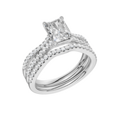 Lab Diamond Wedding Set
