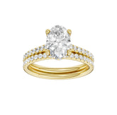 Lab Diamond Wedding Set