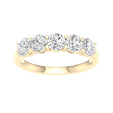 Lab Diamond Wedding Band