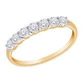 Lab Diamond Wedding Band