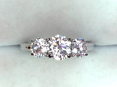 Lab Diamond Engagement Ring