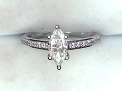 Lab Diamond Engagement Ring
