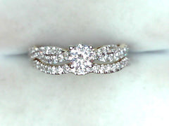 Lab Diamond Wedding Set