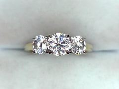 Lab Diamond Engagement Ring