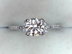 Lab Diamond Engagement Ring