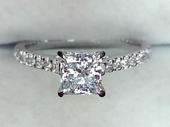Lab Diamond Engagement Ring
