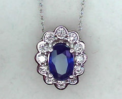 Colored Stone Pendant