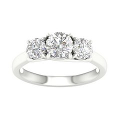 Lab Diamond Engagement Ring