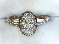 Lab Diamond Engagement Ring