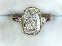 Lab Diamond Engagement Ring