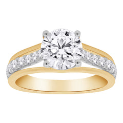 Lab Diamond Engagement Ring