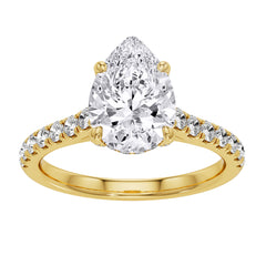 Lab Diamond Engagement Ring