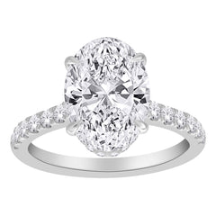 Lab Diamond Engagement Ring