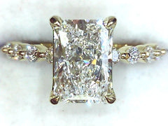 Lab Diamond Engagement Ring
