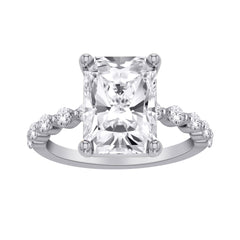 Lab Diamond Engagement Ring