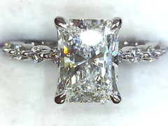 Lab Diamond Engagement Ring