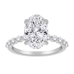 Lab Diamond Engagement Ring