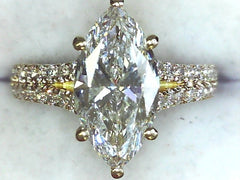 Lab Diamond Engagement Ring