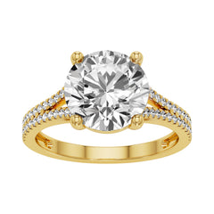 Lab Diamond Engagement Ring