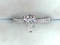 Lab Diamond Engagement Ring