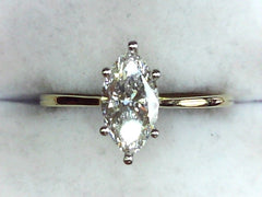 Lab Diamond Solitaire Ring