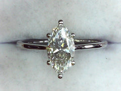 Lab Diamond Solitaire Ring