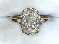 Lab Diamond Engagement Ring