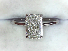 Lab Diamond Solitaire Ring