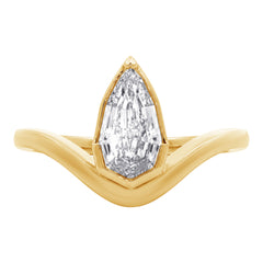 Lab Diamond Solitaire Ring