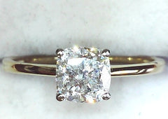 Lab Diamond Solitaire Ring