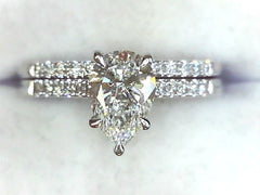 Lab Diamond Solitaire Ring