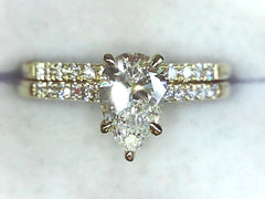 Lab Diamond Solitaire Ring